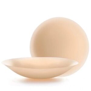 Sticky Adhesive Silicone Nipple Pasties - Reusable Nipple Covers (Light Skin)